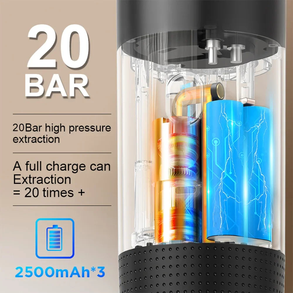 Máquina de Espresso Portátil 3 en 1™